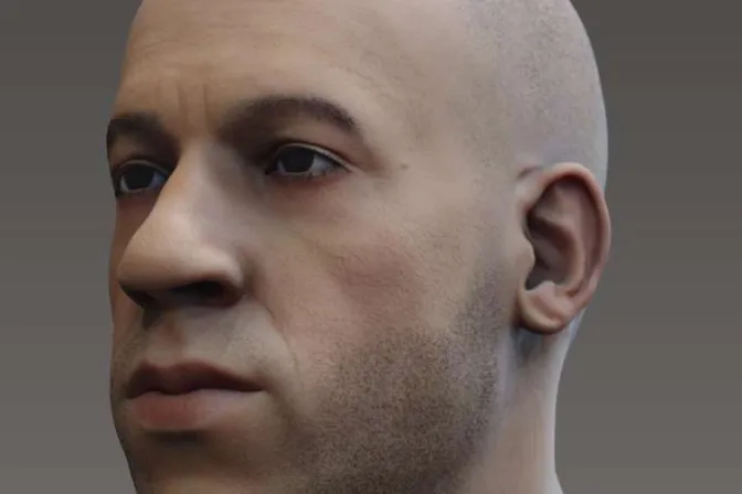 #FakeNews: No, este rostro 3D que se parece a Vin Diesel no es el de Adán