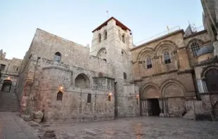 La Basílica del Santo Sepulcro en Jerusalén. Crédito: Jorge Lascar vía Flickr (CC BY 2.0).