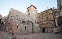 La Basílica del Santo Sepulcro en Jerusalén.