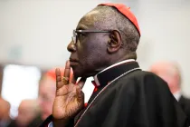 Cardenal Robert Sarah, prefecto emérito del Dicasterio para el Culto Divino y la Disciplina de los Sacramentos.