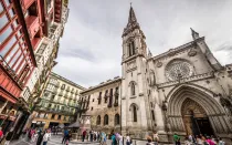 Catedral de Santiago de Bilbao.