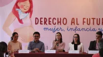 Panel “Derecho al futuro”. Crédito: Pasos por la Vida.