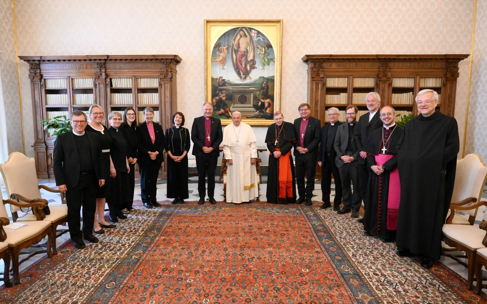 El Papa Francisco durante audiencia con luteranos?w=200&h=150