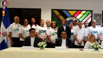 Rueda de prensa de la Comisión de Familia del Episcopado Dominicano.