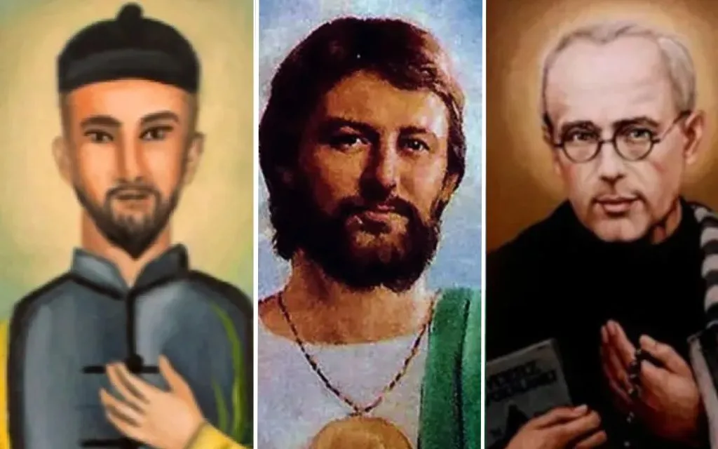 San Marcos Ji Tianxiang, San Maximiliano Kolbe y San Judas Tadeo.?w=200&h=150