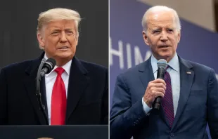 Donald Trump y Joe Biden. Crédito: White House.