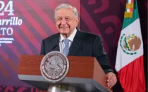 Andrés Manuel López Obrador en conferencia de prensa