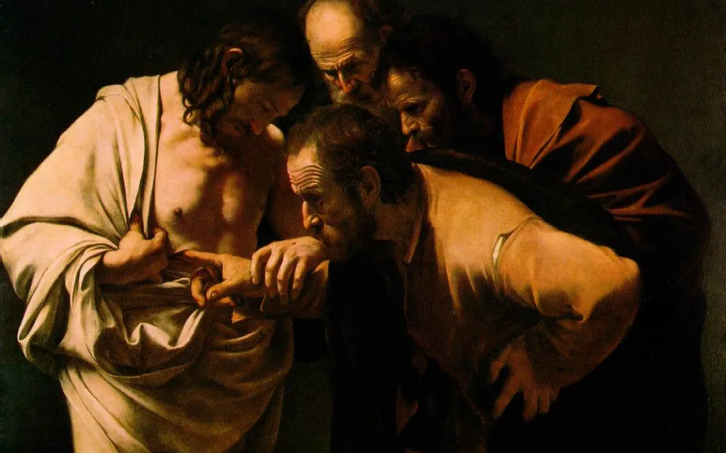 Pintura llamada “La incredulidad de Santo Tomás” de Caravaggio.?w=200&h=150