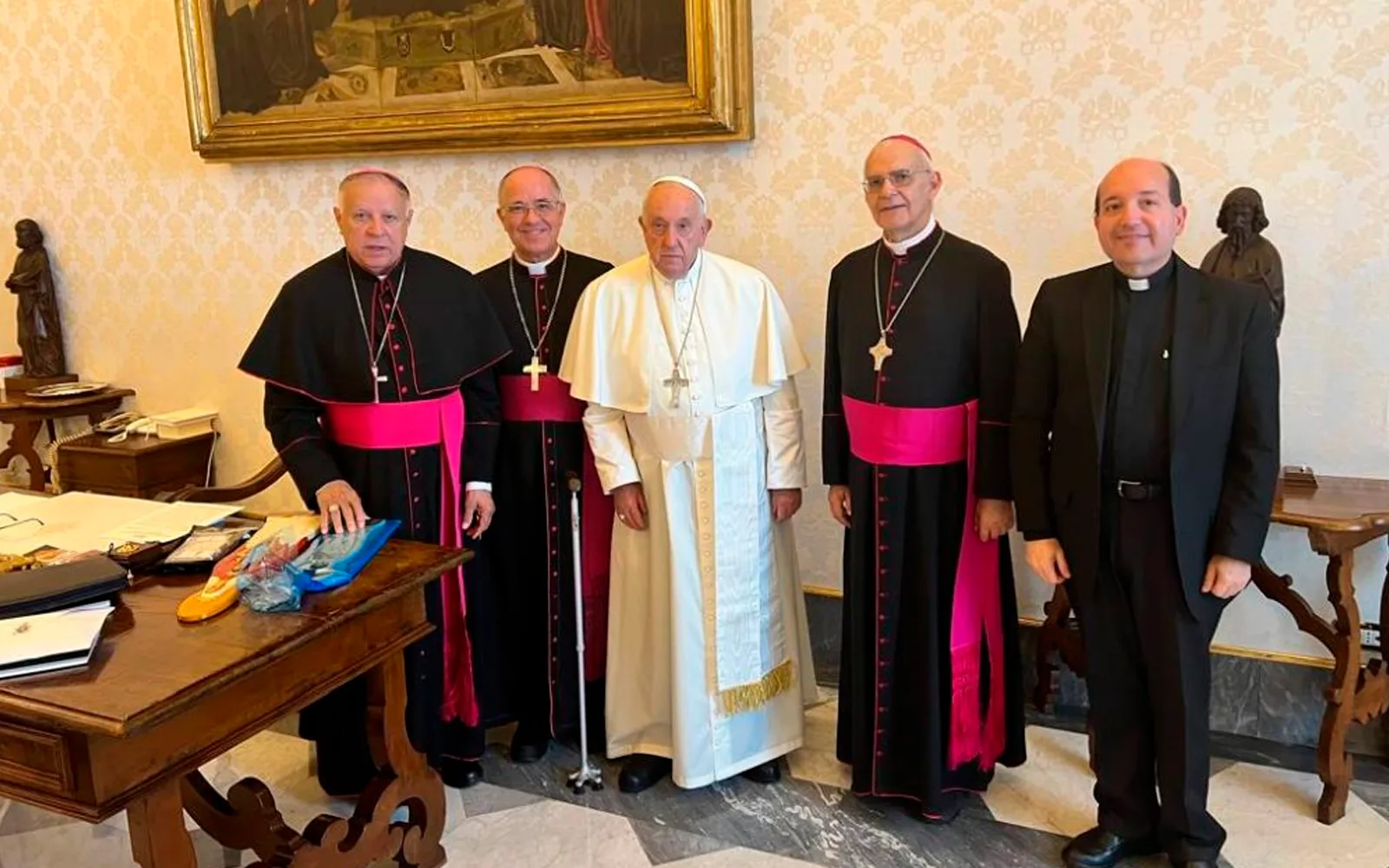 El Papa Francisco con la directiva de la CEV.?w=200&h=150