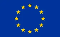 Bandera de la Unión Europea.